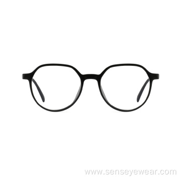 Round Fashion ECO Acetate Optical Designer Glass Frame